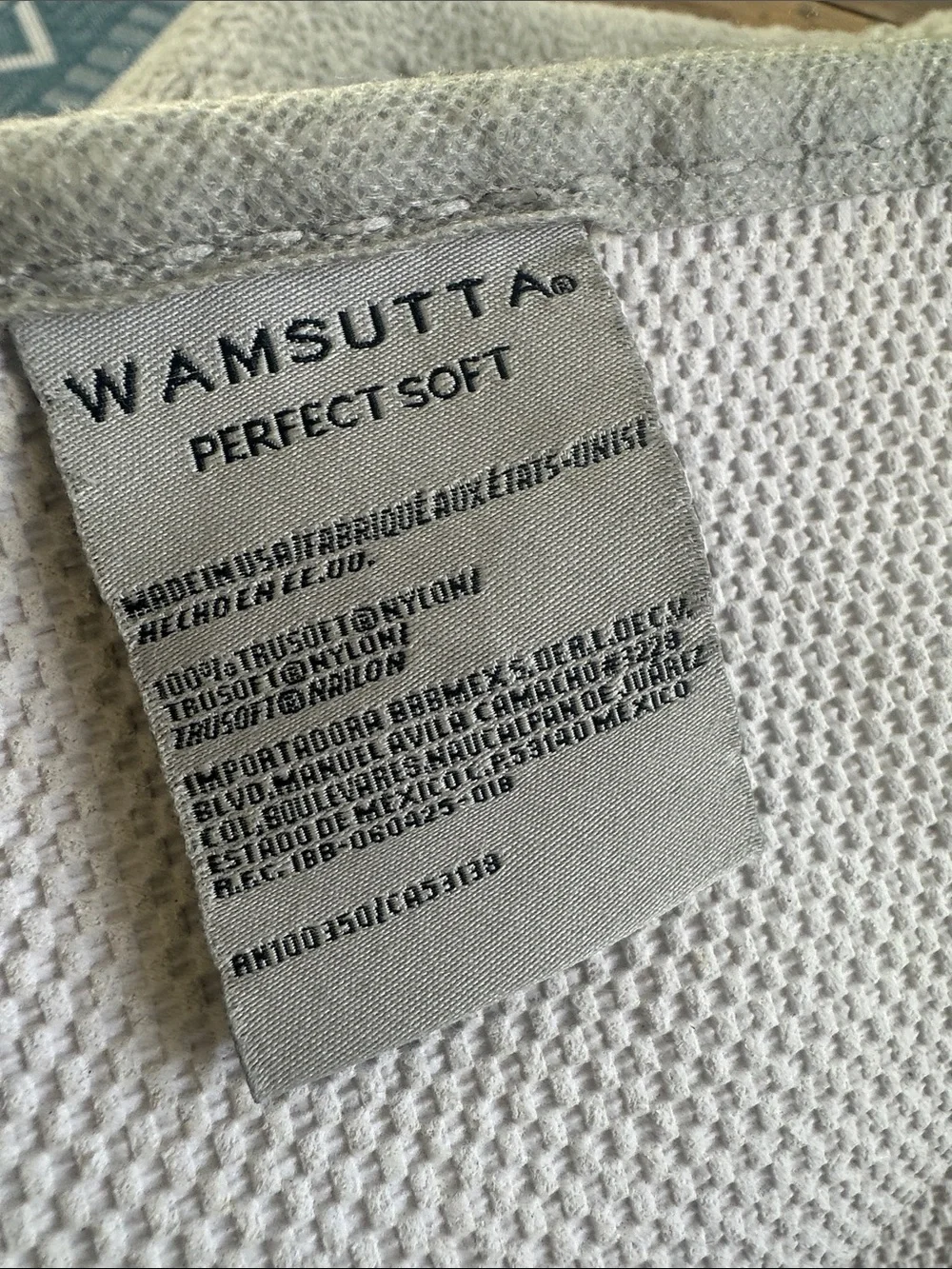 Wamsutta Perfectly Soft Gray Fluffy Lux Bath Mat